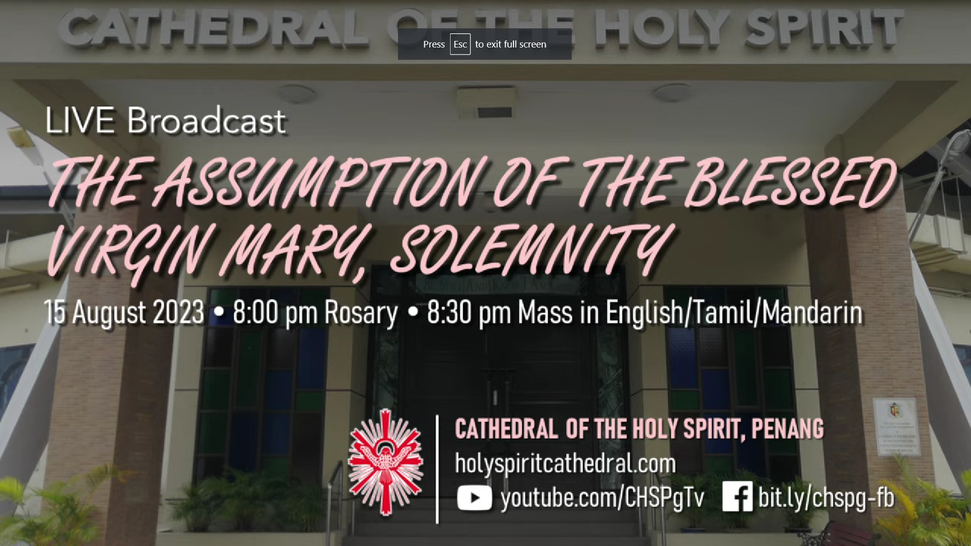 15 August 2023 The Assumption Of The Blessed Virgin Mary Solemnity 15 August 2023 The Assumption Of The Blessed Virgin Mary Solemnity